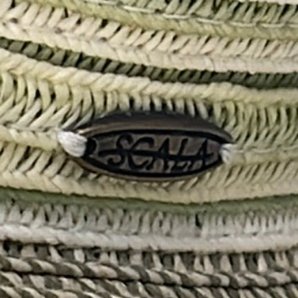 Scala Wide Rim Paper Hat - Picture 6 of 14